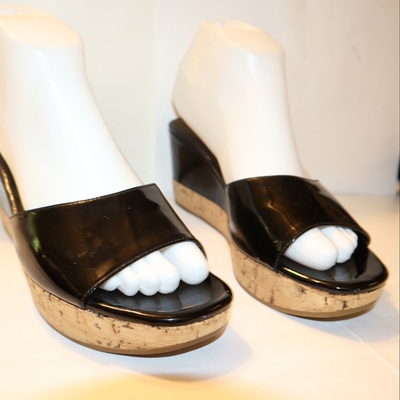 Prada wedge mules sandals - Picture 4 of 13